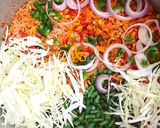 A picture of step 3 of Vegetable Jollof rice and Chicken by Hon Ikeakam.