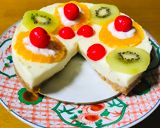 Foto del paso 6 de la receta: Cheesecake de frutas!