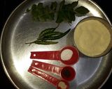 A picture of step 1 of Upma (without onion).