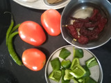 Lockdown red veg sabzi
