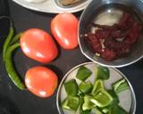Lockdown red veg sabzi recipe step 1 photo