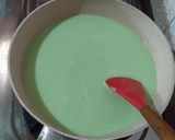 Foto langkah ke 3 dari resep Bubur Sum Sum Pandan.