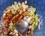 A picture of step 2 of Jackfruit Seed Chat.