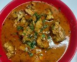 A picture of step 3 of Chicken curry.