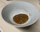 A picture of step 2 of Dry Rubbed Ribs!.