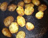 A picture of step 4 of Jacket potatoes #vegetablecontest.