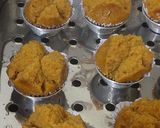 Foto langkah ke 4 dari resep Bolu Kukus Mekar Gula Merah.