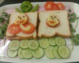 A picture of step 5 of Cheese veg sandwich.