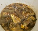 Foto langkah ke 6 dari resep Hot Pot Ayam Cincang dan Terong.
