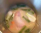 A picture of step 2 of Chicken and Vegetable Soup in a Pressure Cooker.