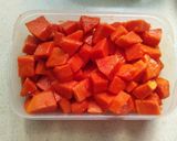 Foto langkah ke 4 dari resep 79. Pepaya Jeruk Nipis.