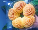 Hình bước làm 8 của món Làm bánh mì phô mai chảy sốt chà bông