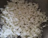 A picture of step 1 of Paneer coconut tikki.