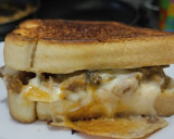 Foto del paso 10 de la receta: Sandwich🥯de carne🧅y queso🧀🥩🫑