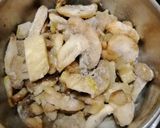 A picture of step 2 of Porcini Mushroom Risotto.