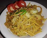 Foto langkah ke 6 dari resep Tumis Mie lidi ala-ala.