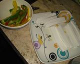A picture of step 2 of Paneer veges finger.