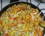 Foto del paso 3 de la receta: Noodles con pavo y vegetales