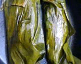 Foto langkah ke 5 dari resep Ikan Kembung Pepes ala magic com.