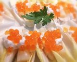 Foto del paso 4 de la receta: Ensalada de Endivias con espárragos y caviar de salmón