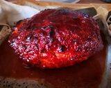 Mézes-mustáros sült sonka recept fázis 5 fotója