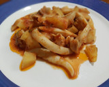 Foto del paso 7 de la receta: Calamar con papas