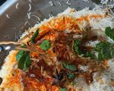 A picture of step 4 of Spicy Beef Biryani.