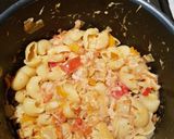 A picture of step 6 of Kicking creamy pasta mix.