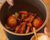 Foto langkah ke 7 dari resep Resep Nasi Sarden ABC: Hanya Pakai Rice Cooker!.