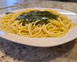 Foto del paso 4 de la receta: Espaguetis con pesto de avellanas