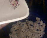 A picture of step 1 of Meatballs #smallchopcontest.