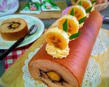 Foto langkah ke 7 dari resep Bolu Gulung Pisang.