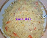 A picture of step 5 of Peppered Noodles.