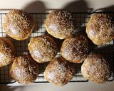 Szafi szénhidrátcsökkentett, tojásfehérje poros zsemle recept fázis 5 fotója