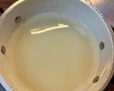 A picture of step 4 of Basbousa Mix Cake 🥰.