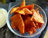 A picture of step 4 of Cheesy Nachos.