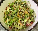A picture of step 3 of Strawberry and Chicken Salad.