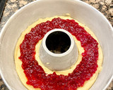 Foto del paso 5 de la receta: Pastel de nata con mermelada de frambuesas (Cream cake with raspberry jam) GLUTEN-FREE