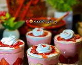صورة لخطوة 5 من وصفة تحلية الكؤوس ذوق الفراولة
