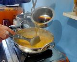 A picture of step 4 of Kadha prasad.