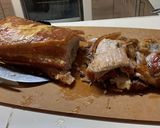 A picture of step 6 of Super Easy Roasted Pork with Mustard and Coriander Seeds Gravy.