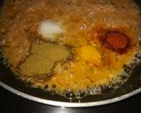 A picture of step 6 of Mushroom cream masala.