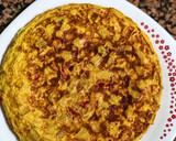 Foto del paso 2 de la receta: Tortilla de patatas con cebolla y pimientos asados