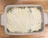 A picture of step 5 of Apple and blackberry crumble.