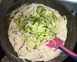 Foto del paso 8 de la receta: Zuchinni Spaghetti a la carbonara 🇮🇹sin gluten/low carb/keto