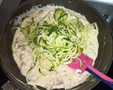Foto del paso 8 de la receta: Zuchinni Spaghetti a la carbonara 🇮🇹sin gluten/low carb/keto