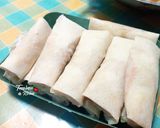 Foto langkah ke 7 dari resep Lumpia Rebung Telur.