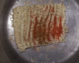 A picture of step 1 of Vegetable noodles.