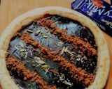 A picture of step 6 of Chocolate 🍫 pizza 🍕.