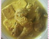 Foto langkah ke 5 dari resep Opor Ayam Tahu.